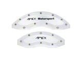 Apex Overlay Gen III Brake Caliper Overlays; Raw; Front (07-25 Sierra 2500 HD w/ 18+ Inch Wheels)