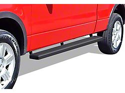 5-Inch iStep Running Boards; Black (04-08 F-150 SuperCrew)