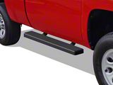 5-Inch iStep Running Boards; Black (07-18 Silverado 1500 Regular Cab)