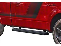 5-Inch iStep Running Boards; Black (09-14 F-150 Regular Cab)