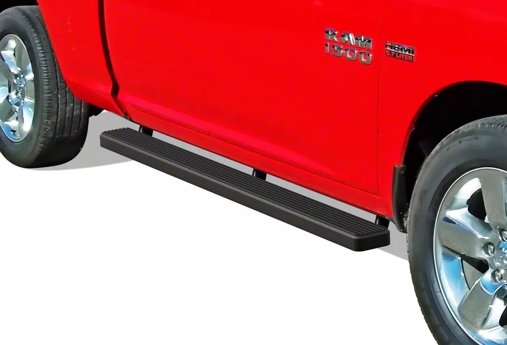 Ram 1500 5 Inch Istep Running Boards Black 09 18 Ram 1500 Quad Cab 7307