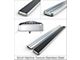 5-Inch iStep Running Boards; Hairline Silver (07-18 Silverado 1500 Crew Cab)