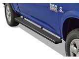 6-Inch iStep Running Boards; Black (09-18 RAM 1500 Crew Cab)