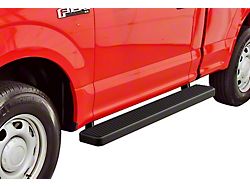 6-Inch iStep Running Boards; Black (15-24 F-150 Regular Cab)