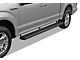 6-Inch iStep Running Boards; Black (15-24 F-150 SuperCrew)