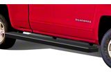 6-Inch iStep Wheel-to-Wheel Running Boards; Black (07-18 Silverado 1500 Extended/Double Cab)