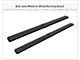 6-Inch iStep Wheel-to-Wheel Running Boards; Black (15-24 F-150 SuperCab w/ 6-1/2-Foot Bed)
