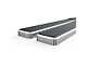 6-Inch iStep Wheel-to-Wheel Running Boards; Hairline Silver (15-24 F-150 SuperCab w/ 6-1/2-Foot Bed)