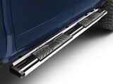 OE Style Running Boards; Polished (07-18 Silverado 1500 Crew Cab)