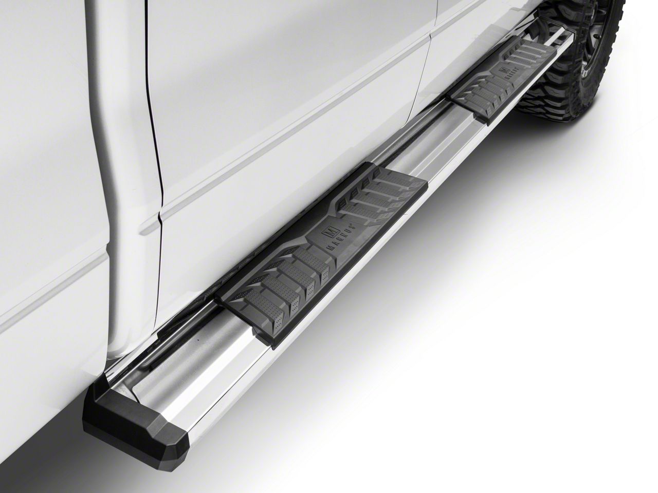 F-150 OE Style Running Boards; Silver (09-14 F-150 SuperCrew)