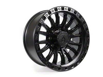 Arena Mission Satin Black 8-Lug Wheel; 20x9; 0mm Offset (01-06 Sierra 2500 HD)