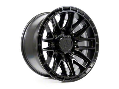 Arena Battle Satin Black 8-Lug Wheel; 20x10; -18mm Offset (01-06 Sierra 3500 HD SRW)