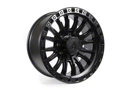 Arena Mission Satin Black 8-Lug Wheel; 20x9; 0mm Offset (03-09 RAM 3500 SRW)