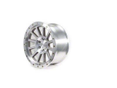 Arena Ammo Bright Machine with Zinc Bolts 6-Lug Wheel; 17x9; 0mm Offset (04-08 F-150)