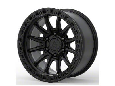 Arena Mission Satin Black 6-Lug Wheel; 17x9; 0mm Offset (04-08 F-150)