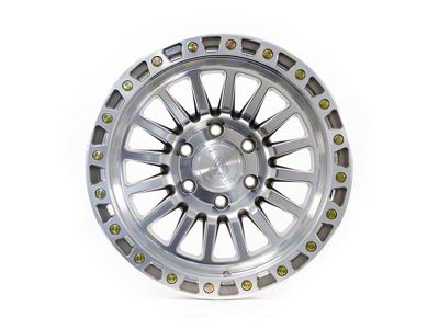 Arena Trophy Bright Machine with Zinc Bolts 6-Lug Wheel; 17x9; 1mm Offset (04-08 F-150)