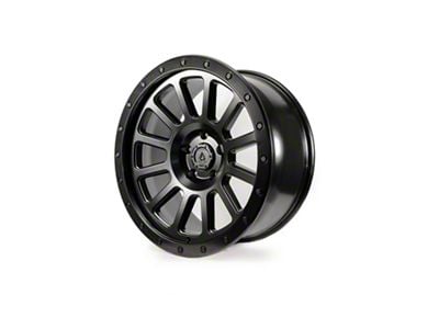 Arena Ammo Satin Black 6-Lug Wheel; 20x9; 0mm Offset (07-13 Sierra 1500)