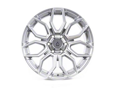 Arena Cobra Texture Gun Metal Machine Clear Coat 6-Lug Wheel; 20x9; 0mm Offset (07-13 Sierra 1500)