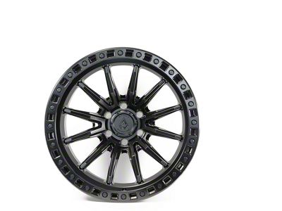 Arena Mission Satin Black 6-Lug Wheel; 20x10; -18mm Offset (07-13 Sierra 1500)