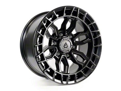 Arena Recon Satin Black 6-Lug Wheel; 20x10; -18mm Offset (07-13 Sierra 1500)