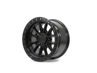 Arena Trek Glossy Black 6-Lug Wheel; 17x9; -12mm Offset (07-13 Sierra 1500)