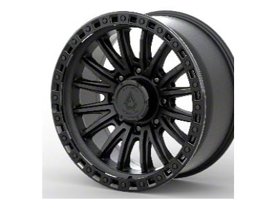 Arena Mission Satin Black 8-Lug Wheel; 20x9; 0mm Offset (11-14 Sierra 3500 HD SRW)