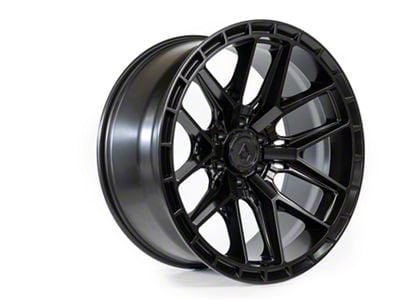 Arena Battle Satin Black 6-Lug Wheel; 20x9; 1mm Offset (07-13 Silverado 1500)