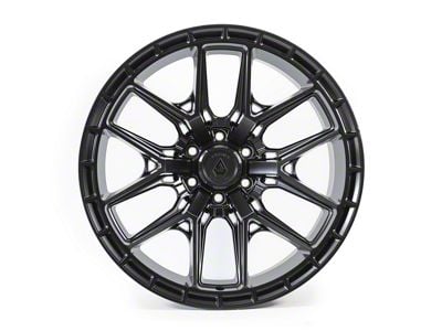 Arena Battle Satin Black 6-Lug Wheel; 22x10; -18mm Offset (07-13 Silverado 1500)