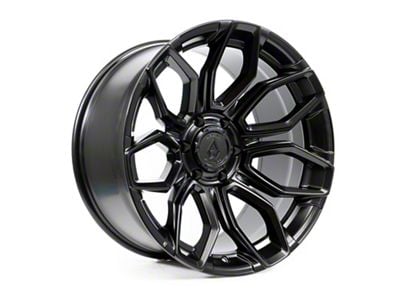 Arena Cobra Satin Black 6-Lug Wheel; 20x10; -18mm Offset (07-13 Silverado 1500)