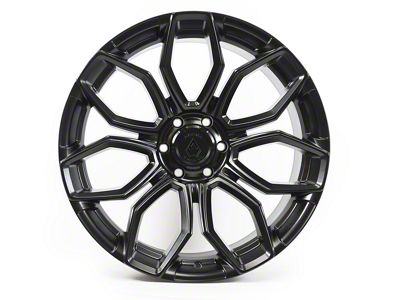 Arena Cobra Satin Black 6-Lug Wheel; 22x10; -18mm Offset (07-13 Silverado 1500)