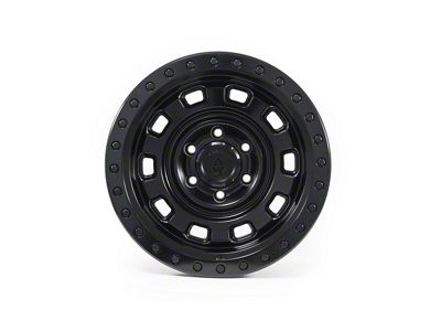 Arena Gunner Satin Black 6-Lug Wheel; 17x9; 0mm Offset (07-13 Silverado 1500)