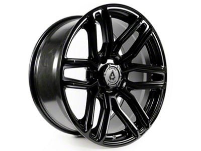 Arena Supreme Satin Black 6-Lug Wheel; 20x9; 20mm Offset (07-13 Silverado 1500)