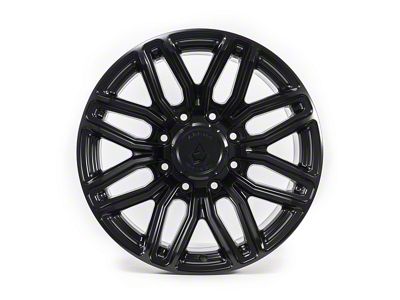 Arena Supreme Satin Black 8-Lug Wheel; 20x9; 0mm Offset (11-14 Silverado 3500 HD SRW)