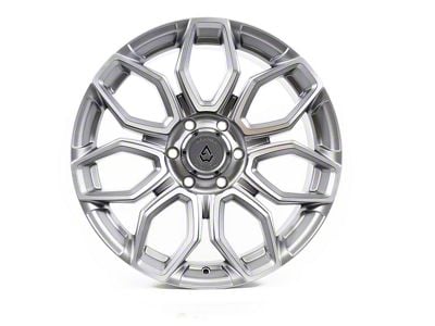 Arena Cobra Texture Gun Metal Machine Clear Coat 6-Lug Wheel; 20x9; 20mm Offset (07-14 Tahoe)