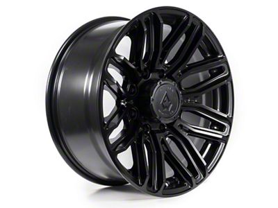 Arena Supreme Satin Black 8-Lug Wheel; 20x9; 0mm Offset (10-18 RAM 3500 SRW)