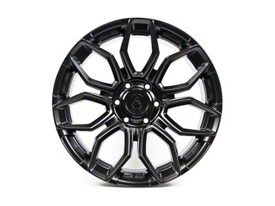 Arena Cobra Satin Black 6-Lug Wheel; 20x10; -18mm Offset (14-18 Silverado 1500)