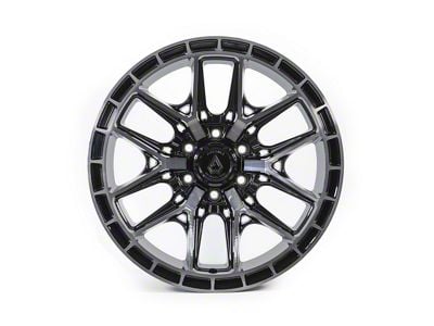 Arena Battle Glossy Black with Machined DDT Face and Lip 6-Lug Wheel; 20x9; 1mm Offset (15-20 Tahoe)