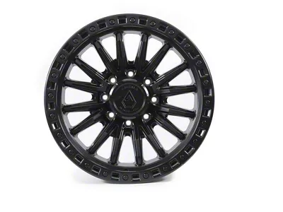 Arena Mission Satin Black 8-Lug Wheel; 20x9; 0mm Offset (17-22 F-250 Super Duty)