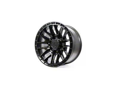 Arena Battle Satin Black 8-Lug Wheel; 20x10; -18mm Offset (19-25 RAM 3500 SRW)