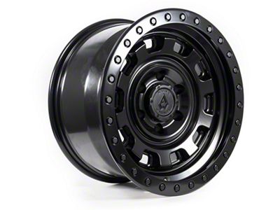 Arena Gunner Satin Black 6-Lug Wheel; 17x9; -12mm Offset (19-23 Ranger)