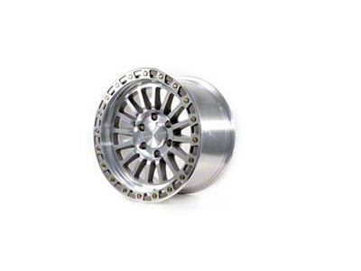 Arena Trophy Bright Machine with Zinc Bolts 6-Lug Wheel; 17x9; -12mm Offset (19-23 Ranger)