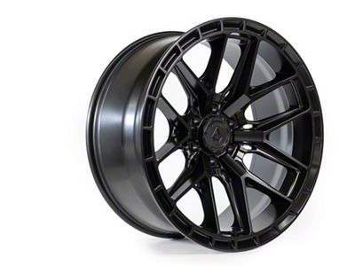 Arena Battle Satin Black 6-Lug Wheel; 22x10; -18mm Offset (99-06 Sierra 1500)