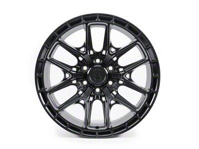 Arena Battle Satin Black 6-Lug Wheel; 20x9; 1mm Offset (23-25 Canyon)