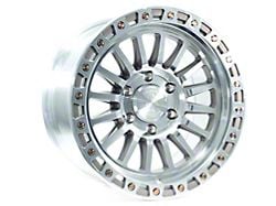 Arena Trophy Bright Machine with Zinc Bolts 6-Lug Wheel; 17x9; -12mm Offset (21-25 F-150)