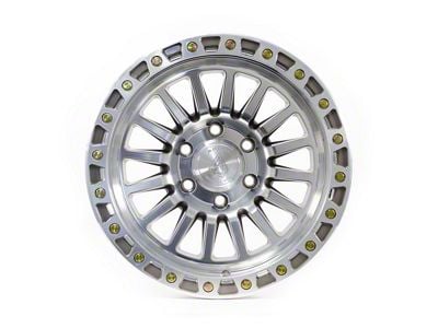 Arena Trophy Bright Machine with Zinc Bolts 6-Lug Wheel; 17x9; 1mm Offset (21-25 F-150)