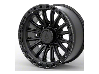 Arena Mission Satin Black 8-Lug Wheel; 20x9; 0mm Offset (23-25 F-250 Super Duty)