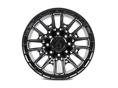 Arena Battle Satin Black 8-Lug Wheel; 20x10; -18mm Offset (20-25 Sierra 2500 HD)