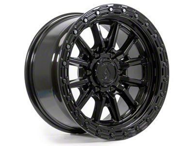 Arena Trek Glossy Black 6-Lug Wheel; 20x9; 0mm Offset (21-25 Yukon)