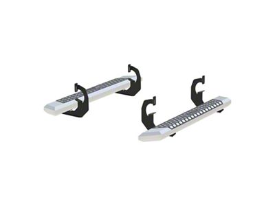 5.50-Inch AdvantEDGE Side Step Bars; Chrome (14-18 Silverado 1500 Regular Cab)