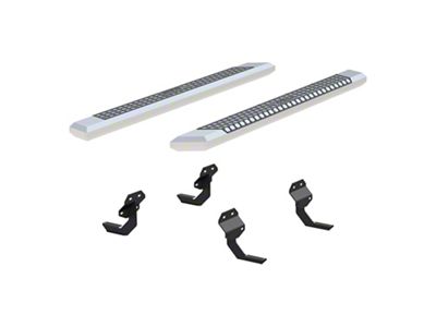 5.50-Inch AdvantEDGE Side Step Bars; Chrome (15-24 F-150 SuperCab)